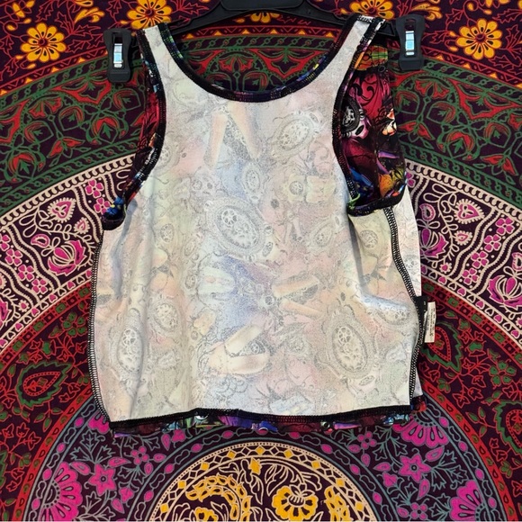 BlackMilk Clothing- Bugs on Acid Reversible Crop Top- Size Medium- PC - Picture 5 of 5